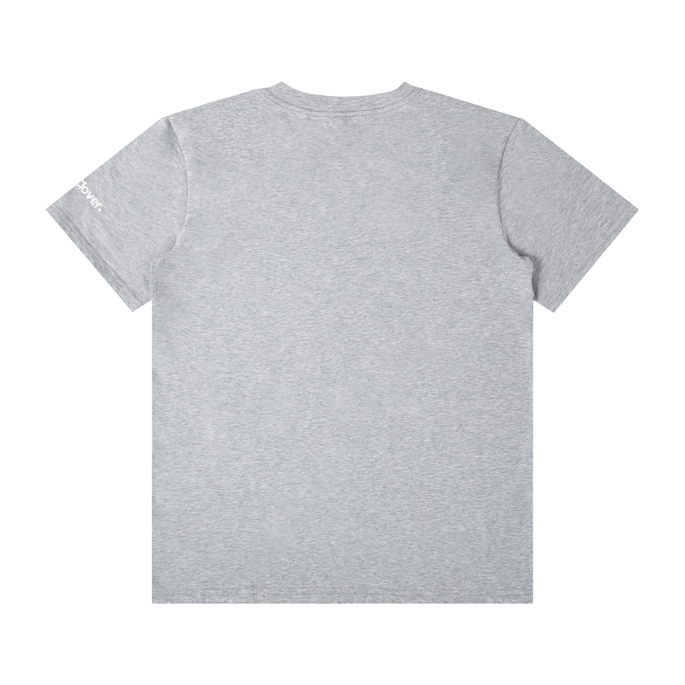 LC Classic Crew Neck Cotton T-Shirt (Gray) | UNISEX