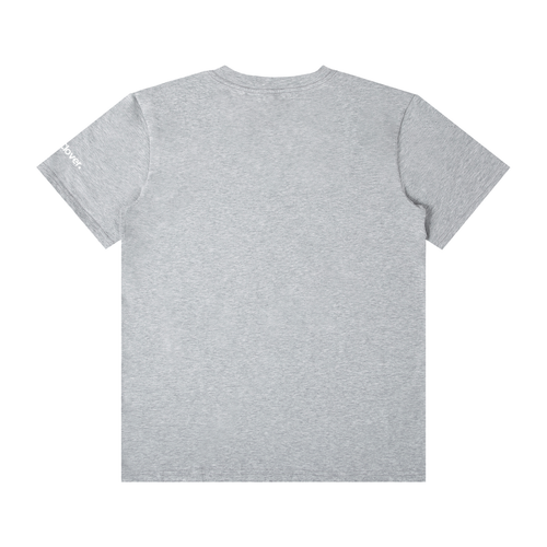 LC Classic Crew Neck Cotton T-Shirt (Gray) | UNISEX