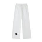 LC Straight-Leg Sweatpants (White) | WOMEN