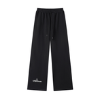 LC Straight-Leg Sweatpants (Black) | WOMEN