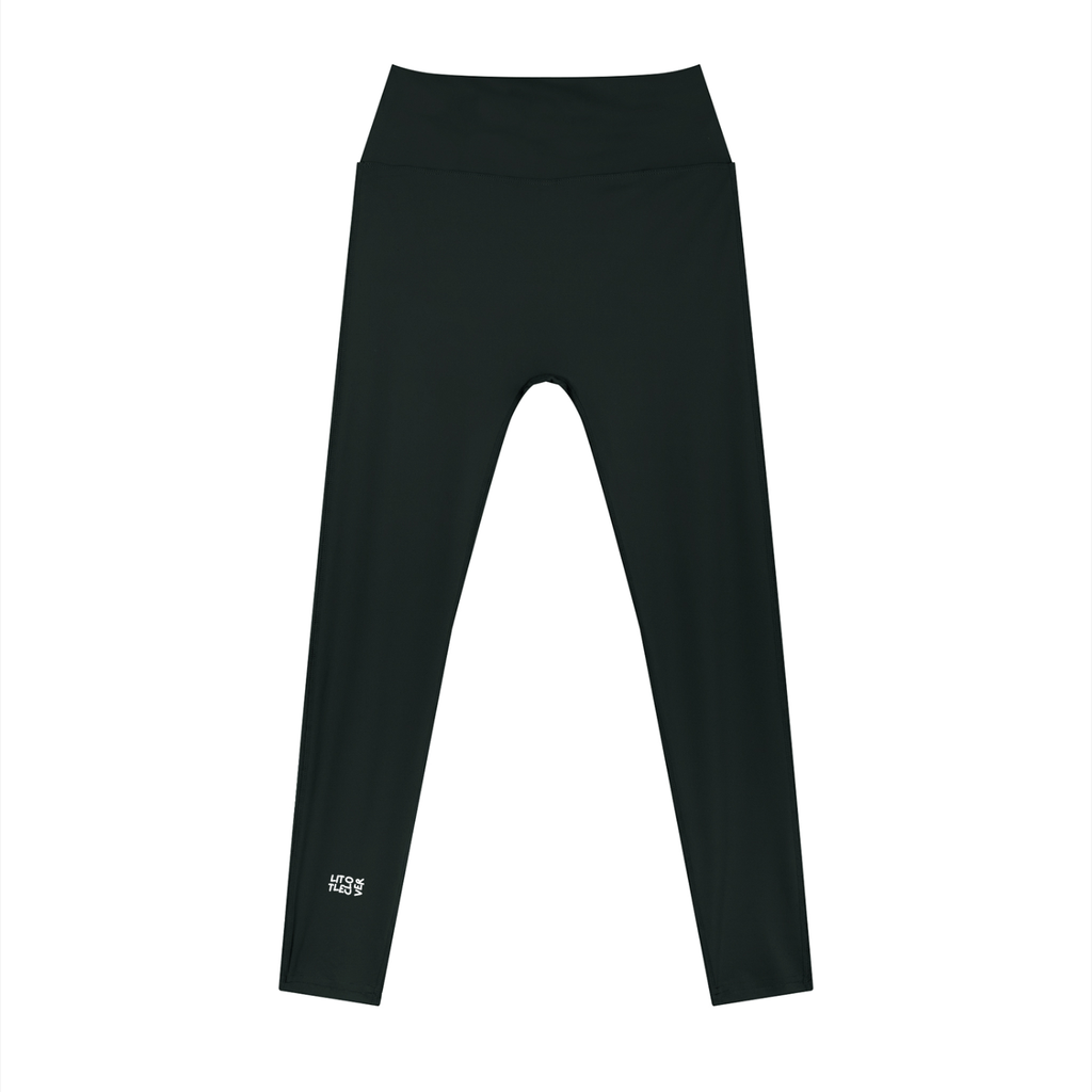 LC Women’s High Rise Ankle Length Leggings (Black)