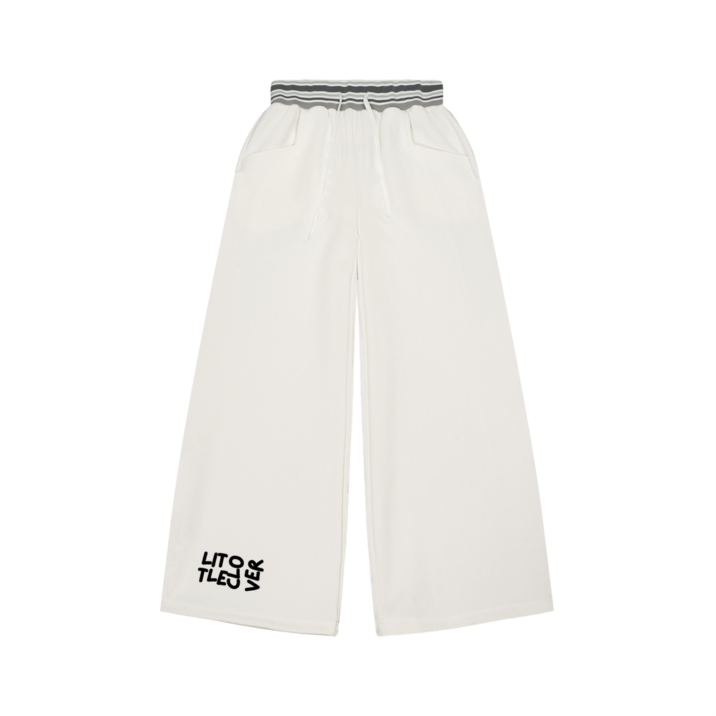 LC Striped Waist Wide Leg Pants | UNISEX