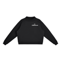 LC Kumo Fleece Crew Sweatshirt (Black) | WOMEN