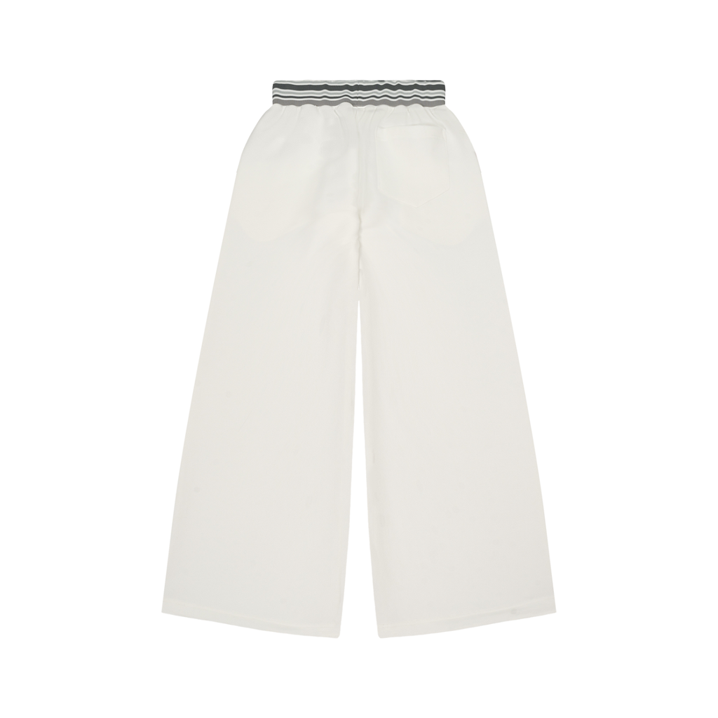 LC Striped Waist Wide Leg Pants | UNISEX