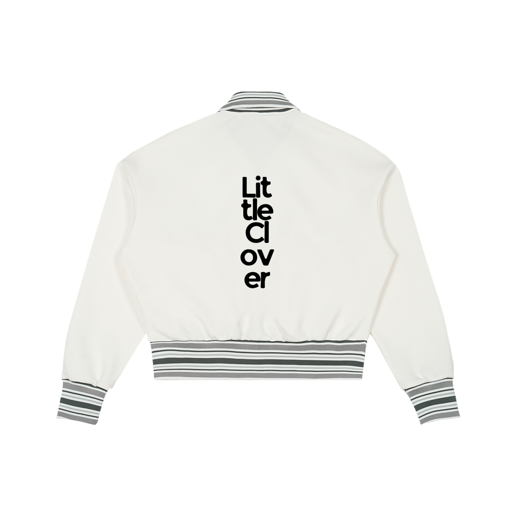LC Striped Rib Collar Zip Jacket | UNISEX