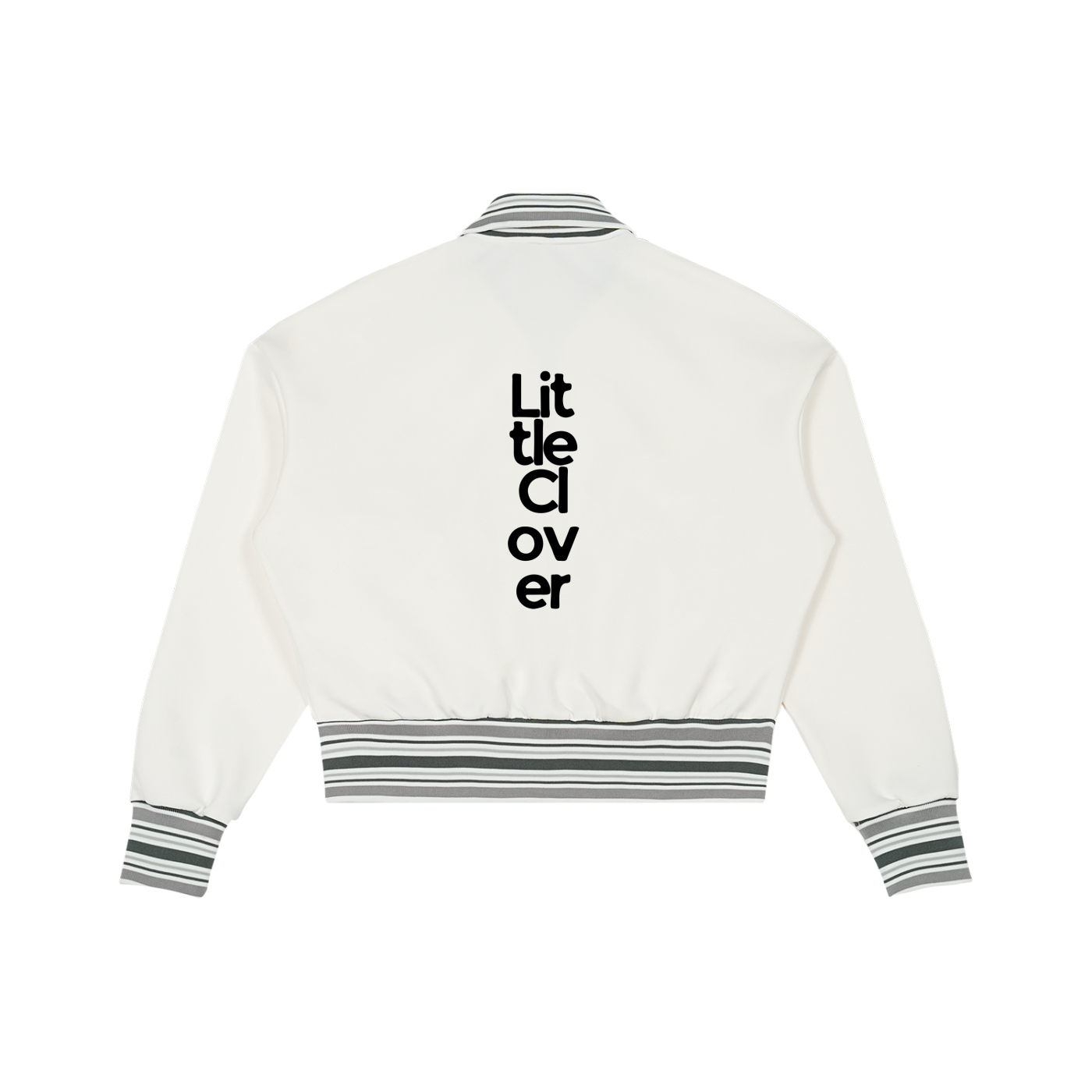 LC Striped Rib Collar Zip Jacket | UNISEX