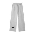 LC Straight-Leg Sweatpants (Flower Gray) | WOMEN