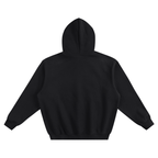 LC Fleeced Boxy Hoodie (Black) | UNISEX