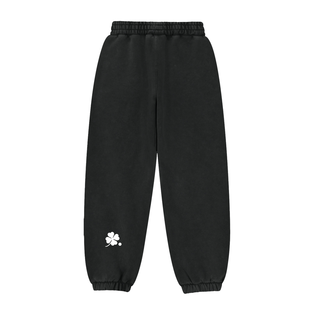 LC Fleeced Jogger Sweatpants (Black) | UNISEX
