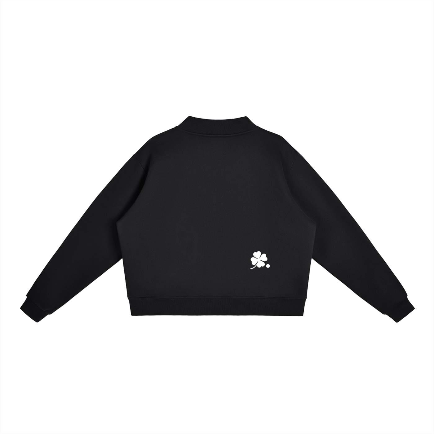 LC Kumo Fleece Crew Sweatshirt (Black) | WOMEN