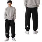 LC Fleeced Jogger Sweatpants (Black) | UNISEX