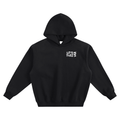LC Fleeced Boxy Hoodie (Black) | UNISEX