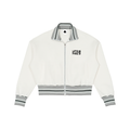 LC Striped Rib Collar Zip Jacket | UNISEX