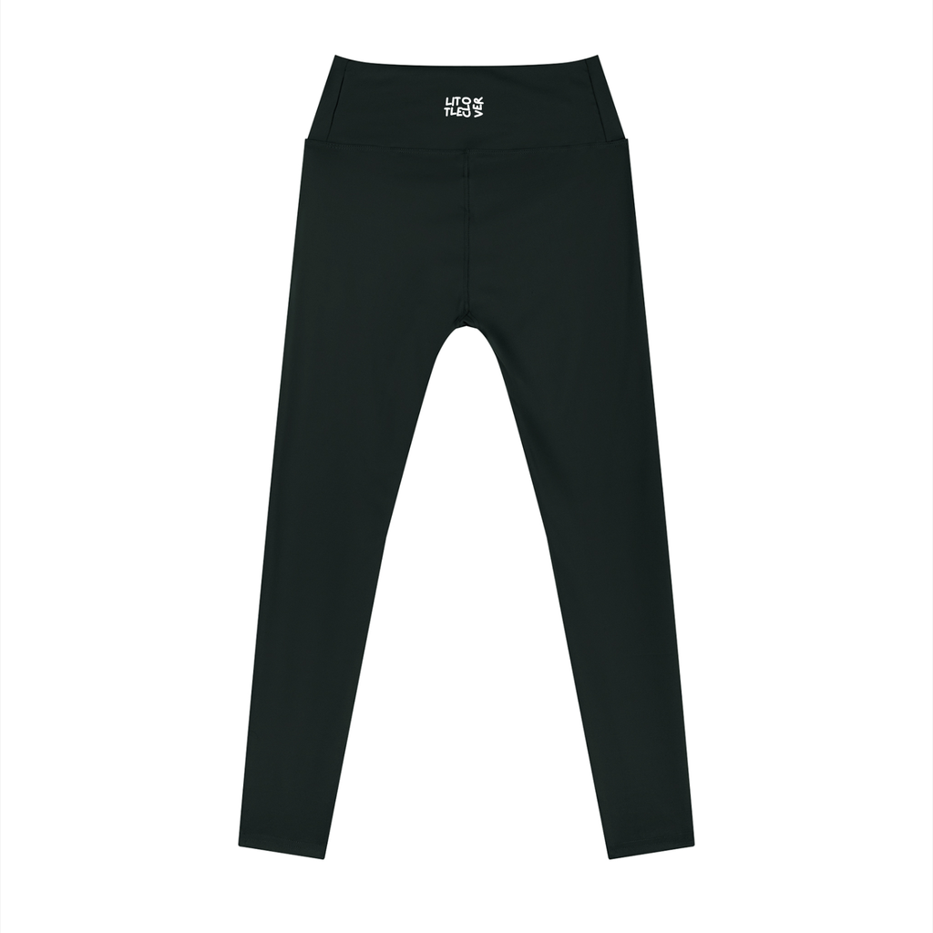 LC Women’s High Rise Ankle Length Leggings (Black)