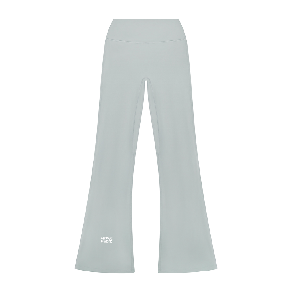 LC Women’s High Rise Flared Leggings (Gray)