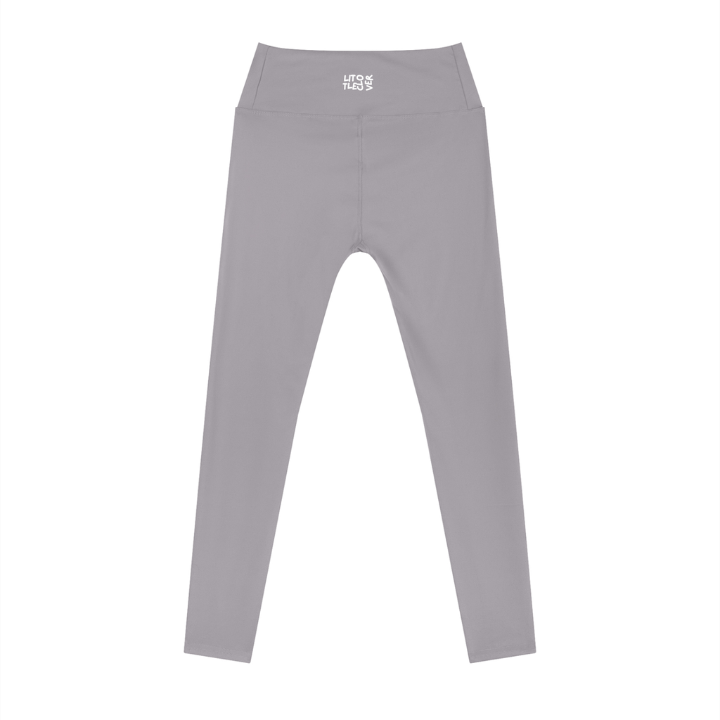LC Women’s High Rise Ankle Length Leggings (Gray Purple)