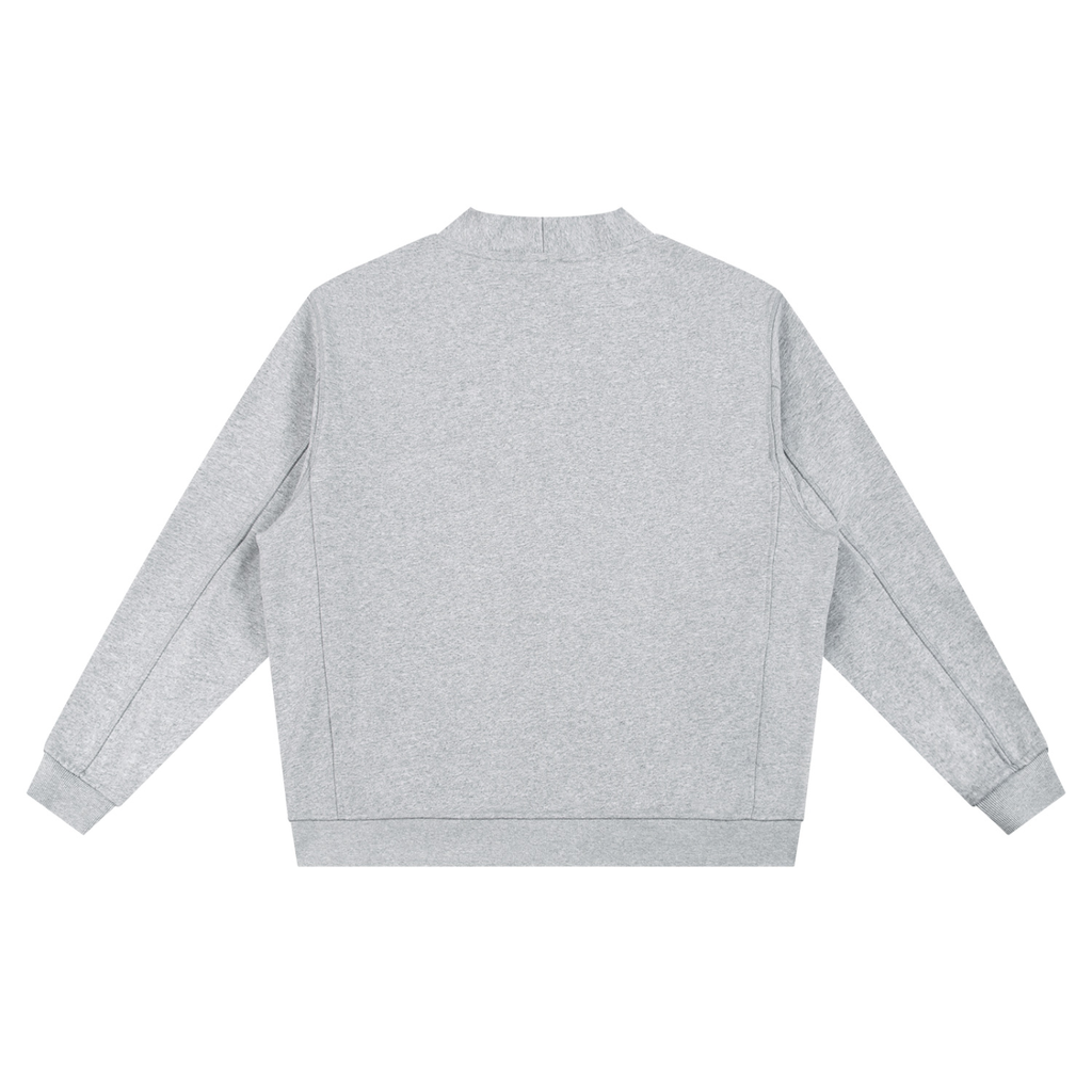 LC Heavyweight Sweat Cardigan (Gray) | UNISEX