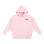 LC Essential Boxy Heavyweight Drop-Shoulder Hoodie (Pink) | UNISEX