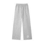 LC  Straight-Leg Sweatpants (Flower Gray) | WOMEN
