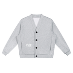 LC Heavyweight Sweat Cardigan (Gray) | UNISEX
